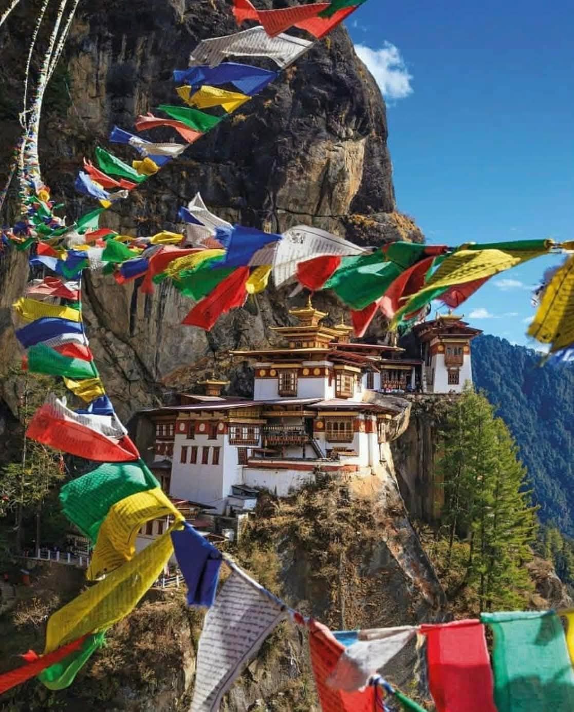 Scenic view of Paro Valley - Highlight od 2 night 3 days Bhutan trip from Nepal